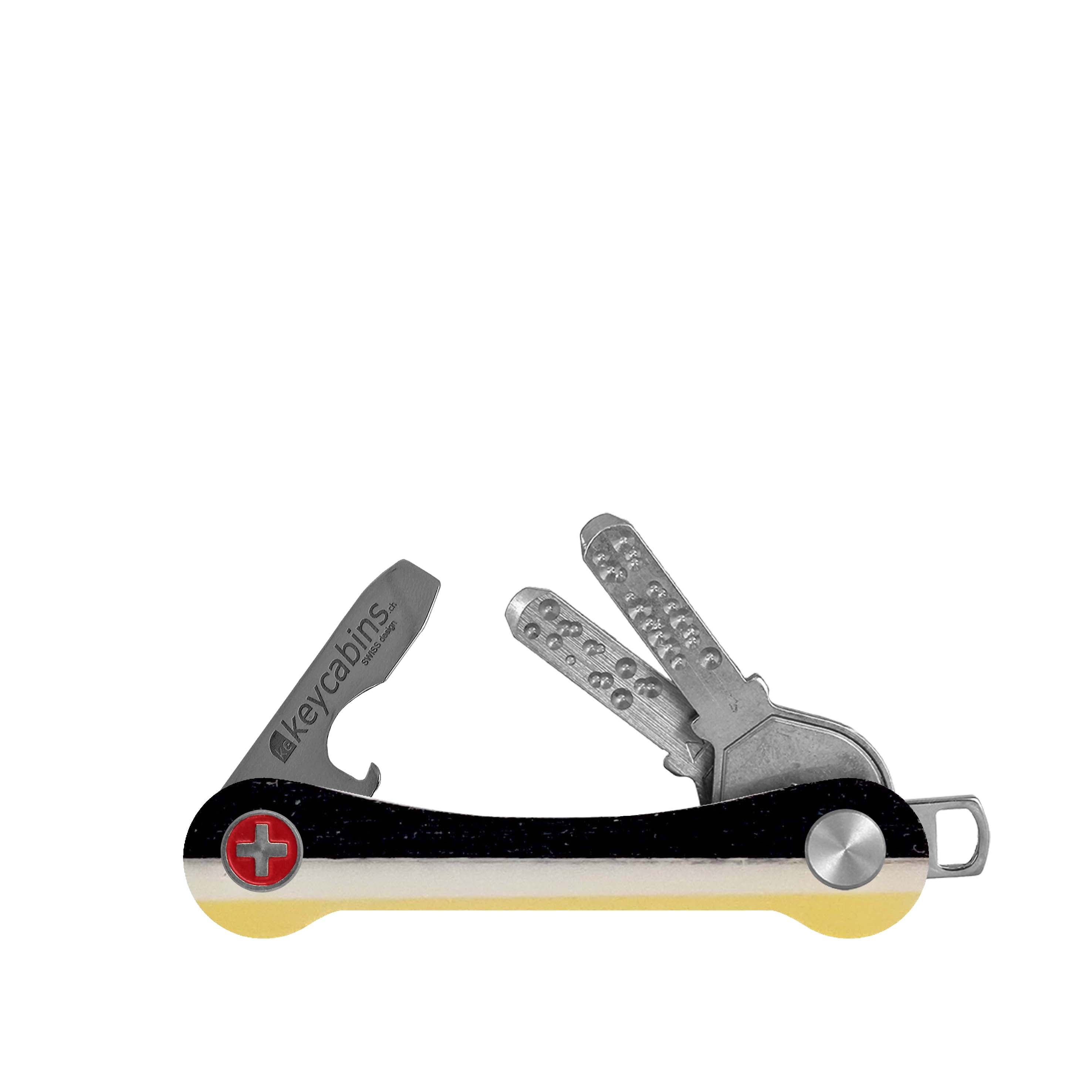 kc - ski / snowboard: Key holders made from upcycled ski and
